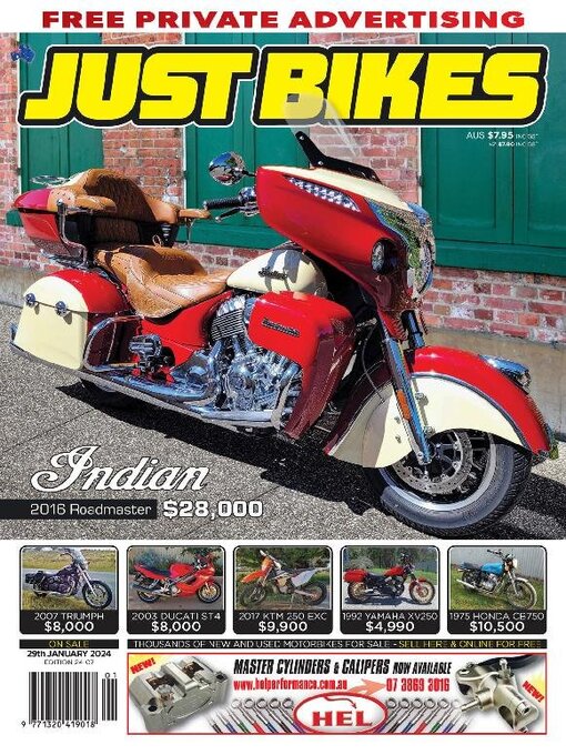 Title details for Just Bikes by JUST AUTO Classifieds Pty Ltd - Available